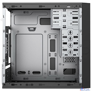 Foxline FL-733-FZ450R mATX, 2x5.25EXT, 2x3.5EXT, 5x3.5INT, 2xUSB2.0, HDA, w/o FAN, w/450W ATX PSU(120mm fan), w/1.2m EU pwr cord