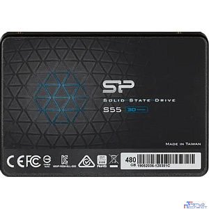 Silicon Power SSD 480Gb S55 SP480GBSS3S55S25 {SATA3.0, 7mm}