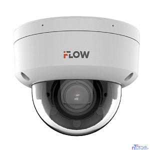 iFLOW F-IC-1722CMZ4(2.8-12mm) Eco 2Мп уличная купольная IP-камера с гибридной Smart-подсветкой до 30м и встроенным микрофоном