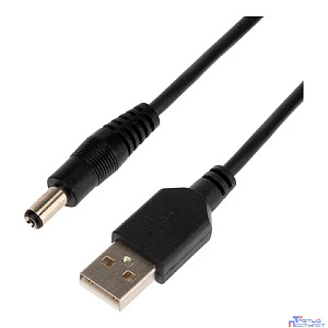 Rexant (18-0231) Кабель USB штекер - DC разъем питание 2,1х5,5 мм, длина 1,5 метра