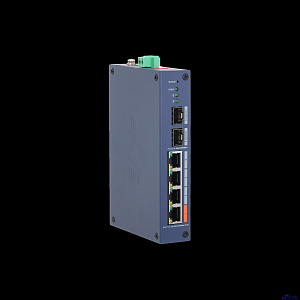 DAHUA DH-CHS4206-4GT-60 4-портовый гигабитный PoE коммутатор с функцией облачного управления 4 RJ45 10/100/1000Мбит/с (PoE/PoE+/Hi-PoE), 2 SFP 1000Мбит/с (uplink)