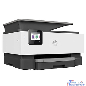 МФУ струйный HP Officejet Pro 9013 AiO цветная печать, A4, цвет белый [1kr49b]