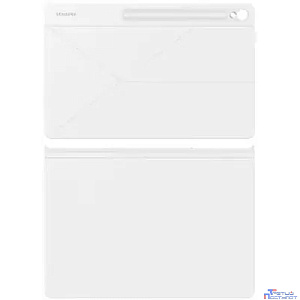 Чехол Samsung для Samsung Galaxy Tab S10 FE+ Smart Book Cover поликарбонат/полиуретан белый EF-BX620PWEGRU)