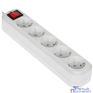 5bites SP5W-318 Сетевой фильтр 5S / 3*1.5MM2 / 16A / ABS / 1.8M / WHITE