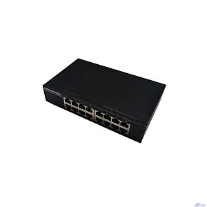 NEOMAX неуправляемый коммутатор NMS-116P-100-S, 16 портов 100 Mbps, металл desktop