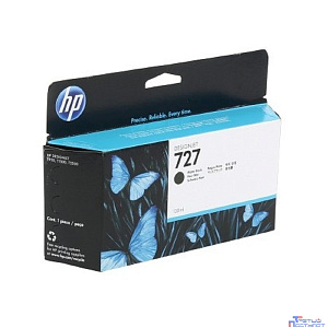 HP B3P22A Картридж №727, Matte Black {Designjet T920/T1500, Matte black (130ml)}