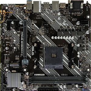 ASUS PRIME B450M-K II (Socket AM4, mATX, 2xDDR4(64GB), VGA/DVI-D/HDMI 2.0, 1xPCIe 3.0x16/2xPCIe 2.0, 1xLAN, 6xSATA 6Gb/s, 1xM.2, 4xUSB 3.2, 2xUSB 2.0, 1xPS/2)
