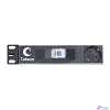 CABEUS PDU-6P-B-2EU БЛОК ЕВРОРОЗЕТОК ДЛЯ 19" ШКАФОВ, ГОРИЗОНТАЛЬНЫЙ, 6 РОЗЕТОК, АВТОМАТ ЗАЩИТЫ 16 A , ШНУР 2М, АЛЮМИНИЕВЫЙ КОРПУС, НЕМЕЦКИЙ СТАНДАРТ
