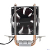 CBR-CC-2800-PWM Кулер для процессора, Al+Cu, 2 heat pipes, Socket 775/1155/1156/1150/1151/1200/1700/940/AM2/АМ2+/АМ3/AM3+/FM1/FM2/AM4/AM5, TDP 95W, 90mm Fan, 1600RPM, HB, PWM, 4pin, 26db