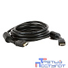 5bites APC-014-200 Кабель HDMI M / HDMI M V1.4b, высокоскоростной, ethernet+3D, зол.разъемы, ферр.кольца, 20м.