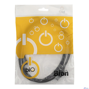 Bion Кабель интерфейсный USB 2.0 AM/BM, 3 м, черный [BXP-CCP-USB2-AMBM-030]
