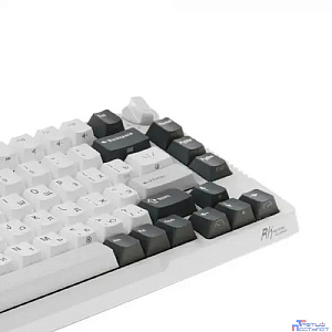 Клавиатура RK-H81 беспроводная White Night, линейные свитчи RK Sky Cyan