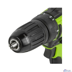 Greenworks GD24DD35 Дрель-шуруповерт аккумуляторная, 24V, б/щет, 29/35Нм,2х2Ач,ЗУ,кор [3704007CUC]