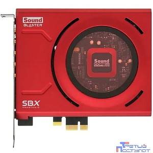 Звуковая карта PCI-E CREATIVE Sound Blaster Z SE,  5.1, Ret [70sb150000004]