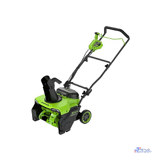 Greenworks GD40STX2 Снегоуборщик аккумуляторный, 40V, 51 см, с 1хАКБ 5 Ач и ЗУ [2603407UG]
