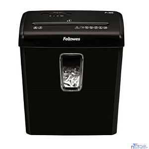 Fellowes Шредер Powershred P-30C, DIN P-4, 4х34 мм, 6 лст., 15 лтр. (FS-60081)