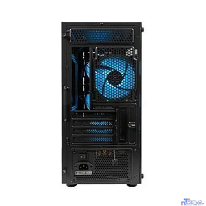 Eurocase 00-01003411 Корпус Minitower mATX M205 4ARGB черный без БП закаленное стекло USB 3.0