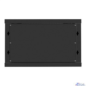 Exegate EX298605RUS Шкаф телекоммуникационный 19" настенный 6U ExeGate EC-WM-6U.450.G.BLACK (19”, 6U, 600x450x370mm (ШхГхВ), передняя дверь закаленное стекло, съемные боковые панели, пыле- и влагозащи