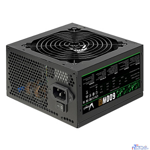 Formula KCAS-600 PLUS { 80+ bronze (24+4+4pin) APFC 120mm fan 7xSATA RTL}(4713105962659) (ex Aerocool)