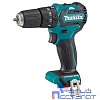 Makita HP332DWME Дрель ак(уд) б\щет,{10.8В,2х4Ач Li-ion(слайдер),БЗП-10мм,0-450\1500об\м,35\21Нм,1.1кг,чем}