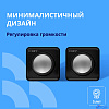 CBR CMS 90 Black, Акустическая система 2.0, питание USB, 2х3 Вт (6 Вт RMS), материал корпуса пластик, 3.5 мм линейный стереовход, регул. громк., цвет чёрный