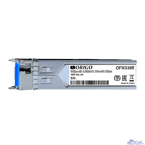 ORIGO OFM330R/10KM/A1A WDM SFP-трансивер, 1000Base-BX-U (Simplex LC), TX: 1310нм, RX: 1550нм, одномод, до 10км