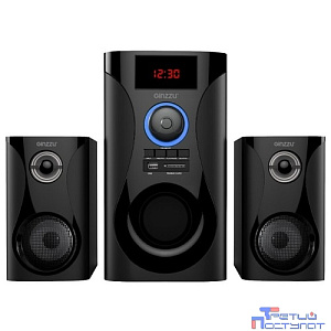 Ginzzu GM-425, Акустическая система 2.1, 60W/BT/USB/SD/FM/ДУ