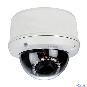 D-Link DCS-6510/EP Внешняя купольная антивандальная сетевая камера с поддержкой PoE и ночной съемки