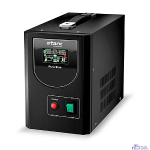 ИБП STARK SC 1300 PS 1300ВА/1100Вт {Line-Interactive, Напольный, 154-264В, 2 х ЕВРО, Чистый синус, БЕЗ АКБ - внешние батареи 1 шт от 55Ач до 480 Ач}