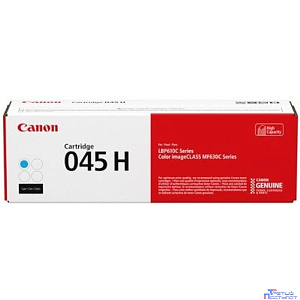 Canon Cartridge 045H C 1245C002 Картридж для i-SENSYS MF630. Голубой. 2 200 страниц