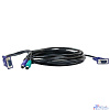 D-Link DKVM-CB/1.2M/B1A Кабель KVM длиной 1,2 м с разъемами VGA и PS/2