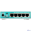 MikroTik RB750Gr3 hEX Маршрутизатор гигабитный высокопроизводительный Ethernet with power supply and case 5 port 10/100/1000