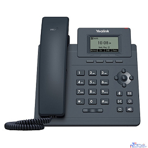 Yealink SIP-T30P Телефон SIP 1 линия, PoE, БП в комплекте (6938818306035)