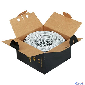 Cablexpert [UPC-5051E-4-CU] Кабель Cablexpert (RU) UTP indoor 4x2x0.51, медный, кат.5e, однож., 305м, box, серый