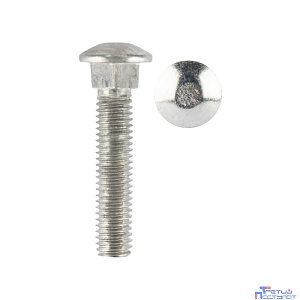 Rexant 1301-0840-4 Болт мебельный KRANZ DIN 603, 8х40,  пакет (2шт.)
