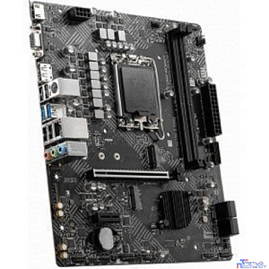 MSI PRO H610M-G DDR4 {Intel H610 LGA1700 2xDDR4-3200 1xPCIex16 4xSATA 1xM.2 HDMI VGA DP / mATX}
