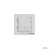Rexant (51-0577) Терморегулятор цифровой RX-44W сенсорный, программируемый, с Wi-Fi, белый (совместим с рамкой Schneider, Legrand, ABB, Gira)