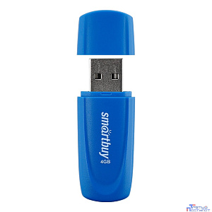 Smartbuy USB Drive 4GB Scout Blue (SB004GB2SCB)