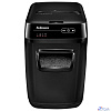 Fellowes Шредер AutoMax 150C FS-46801(01/02)* {(секр.P-4)/фрагменты 4x38 мм,/150лист./32лтр./Уничт:скрепки, скобы, пл.карты,CD диски}