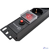 5bites PDU819A-07 Блок розеток 8S / AL / SWITCH / 1U / 19"
