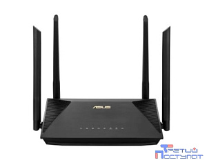 ASUS RT-AX53U Беспроводной двухдиапазонный маршрутизатор AX1800 с поддержкой технологии MU-MIMO, 3G/4G и USB-портом, Wi-Fi 6 (ax)