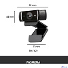 960-001088/960-001089 Logitech WebCam C922 Pro Stream {USB 2.0, 1920*1080, 2Mpix foto, Mic, Black}