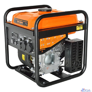 Генератор CARVER  PPG -5500I инверторный [01.020.00045] { (4,5/5,0кВт, 220/12В,  2 розетки,USB, дисплей)24шт/пал }