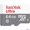 Micro SecureDigital 64Gb SanDisk SDSQUNR-064G-GN3MN Ultra Light w/o adapter