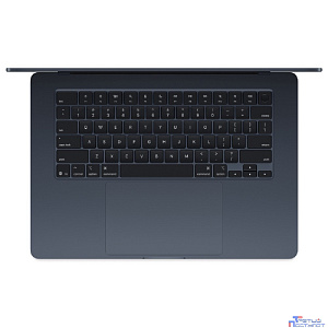 Apple MacBook Air 15-inch 2024 [MW1L3LL/A] (КЛАВ.РУС.ГРАВ.) Midnight 15.3" Liquid Retina {(2880x1864) M4 8C CPU 10C GPU/16GB/256GB SSD/рекоменд.переходник 1979059/1991284} (A3241)