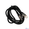 Cablexpert Кабель USB2.0, Type-C/Type-C, 6A, 66Вт, PD/QC3.0, дисплей, оплетка, медь, 1м, черный (CCP-USB2-CMCM-SCR-1M)