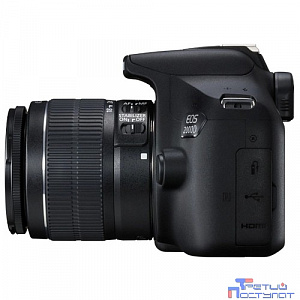 Canon EOS 2000D KIT черный {24.1Mpix 18-55mm f/3.5-5.6 IS II 3" 1080p Full HD SDXC Li-ion (с объективом)}