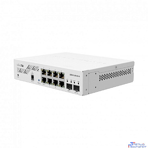 MikroTik CSS610-8G-2S+IN Cloud Smart Switch Коммутатор L2 8x1Gbit, 2SFP+, настольный корпус