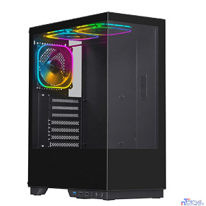 Defender Корпус компьютерный HyperHub черный,ATX,3fans,switchM/BSync