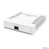 MikroTik RB260GS (CSS106-5G-1S)(r2) Коммутатор RouterBOARD 260GS 5-port Gigabit smart switch with SFP cage, SwOS, plastic case, PSU